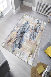 Conceptum Alfombra para pasillo Exfab293 Multicolor 100 x 150 cm